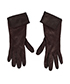 Burberry Check Embossed Gloves, front view